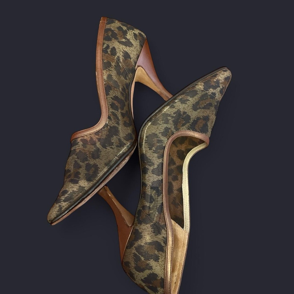 Diva Leopard Print Heels